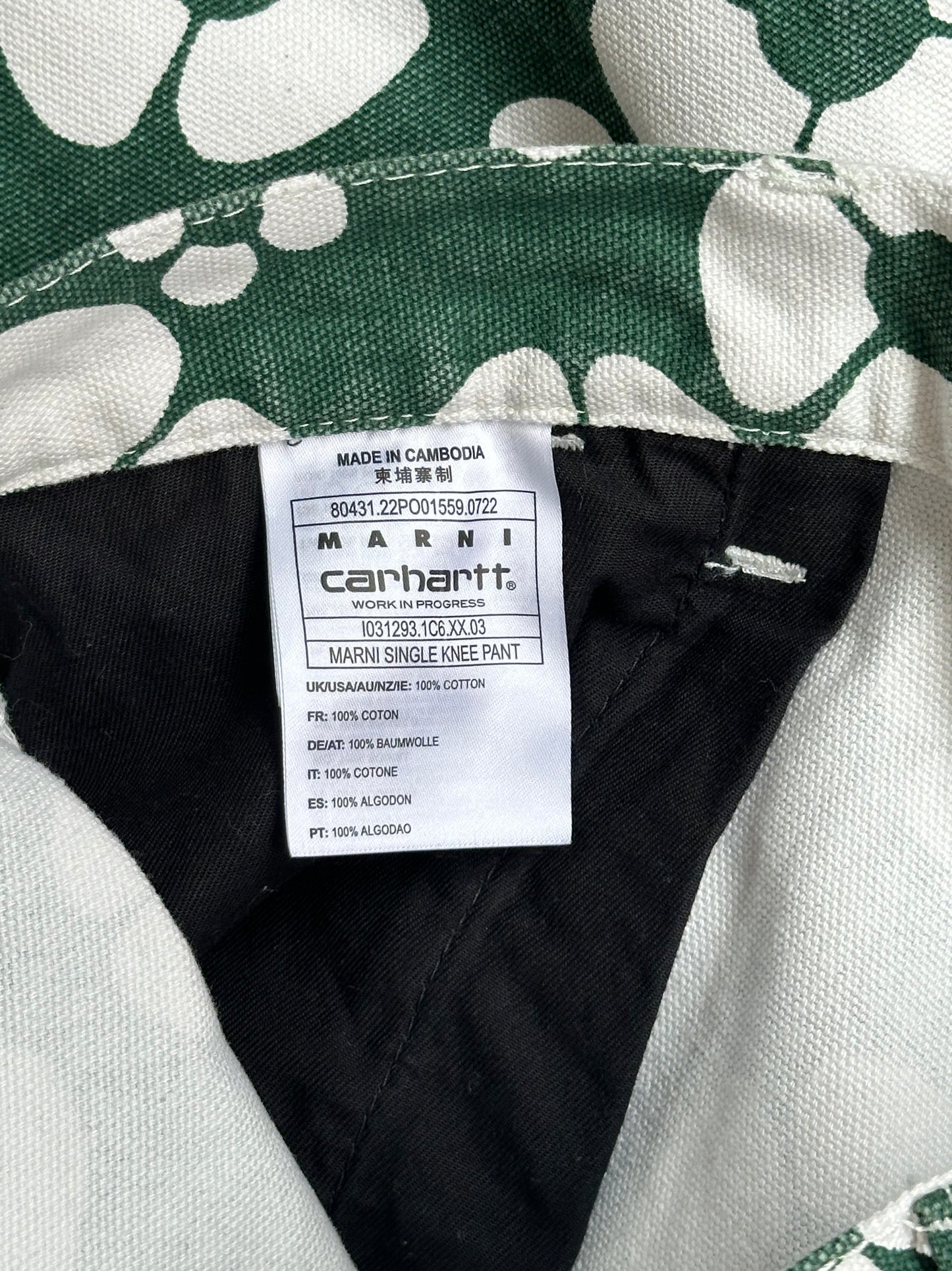 Carhartt WIP x Marni Jeans XXL