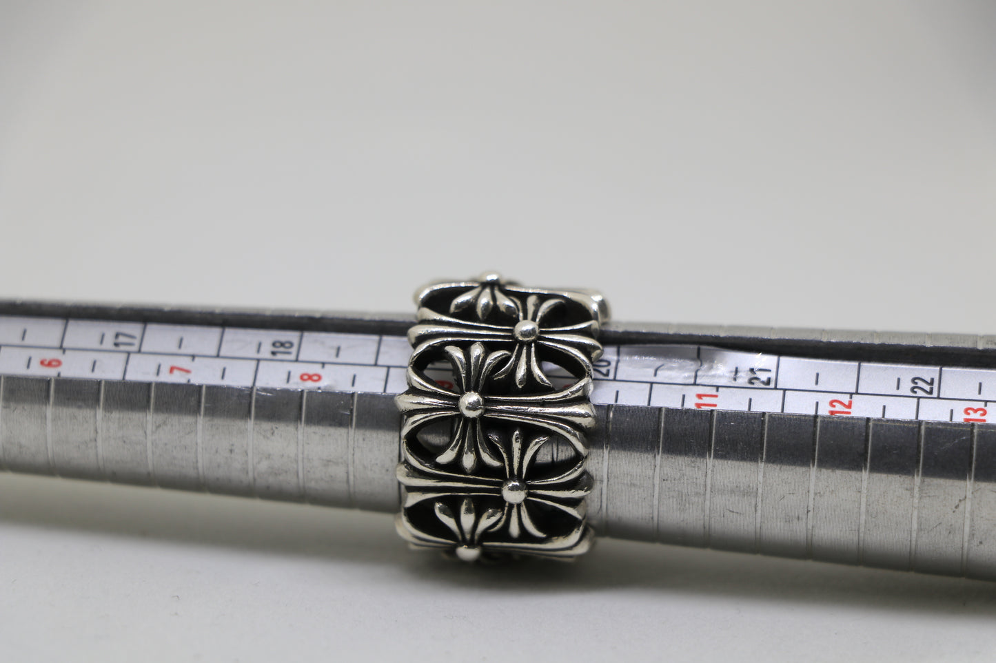 Chrome Hearts Round Cemetery Ring Size 9.5 Sterling Silver .925 | AVNTGRDNY NYC