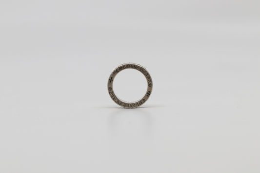 Chrome Hearts Fuck You 6MM Spacer Ring Size 8