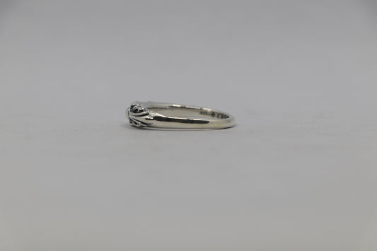 Chrome Hearts Baby Floral Ring Size 11.5 Sterling Silver| AVNTGRDNY NYC