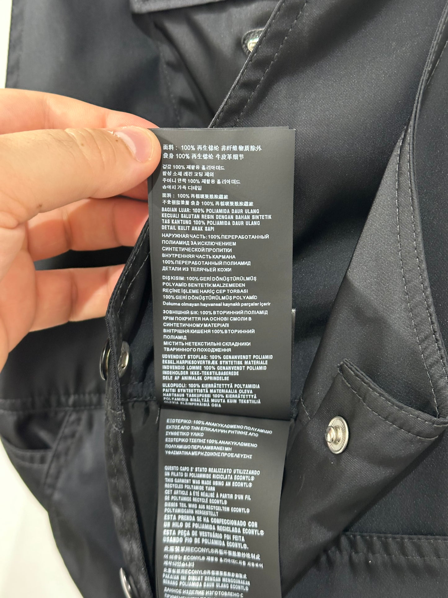 Prada Re-Nylon Overalls Size 52