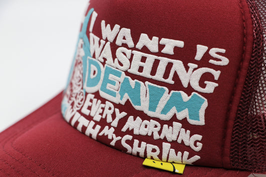 Kapital Washing Denim Trucker Hat
