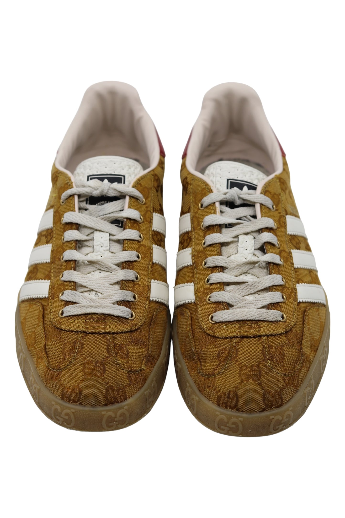 Adidas x Gucci Gazelle GG Biege Brown Size 10.5