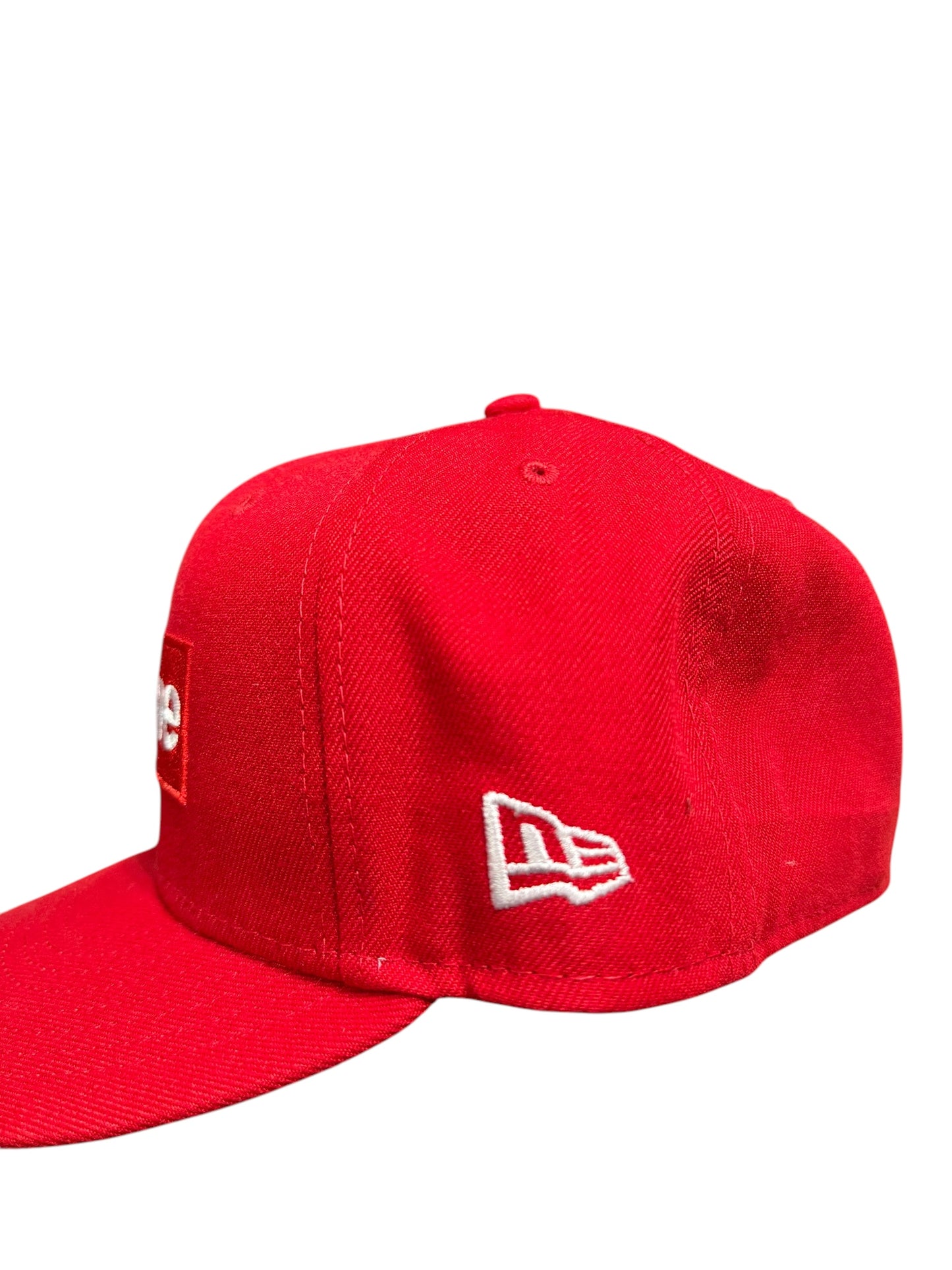 Supreme No Comp Box Logo Hat Red 7.5