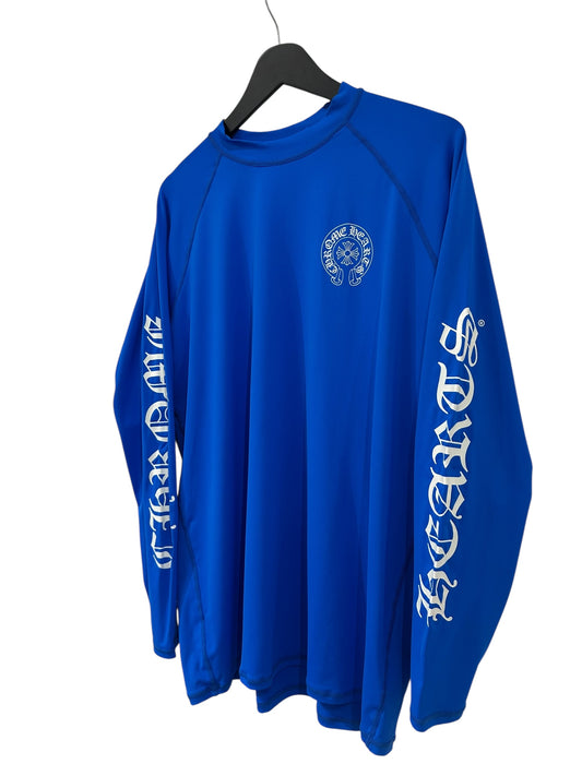 Chrome Hearts Rashguard Miami Exclusive Blue Size XXL