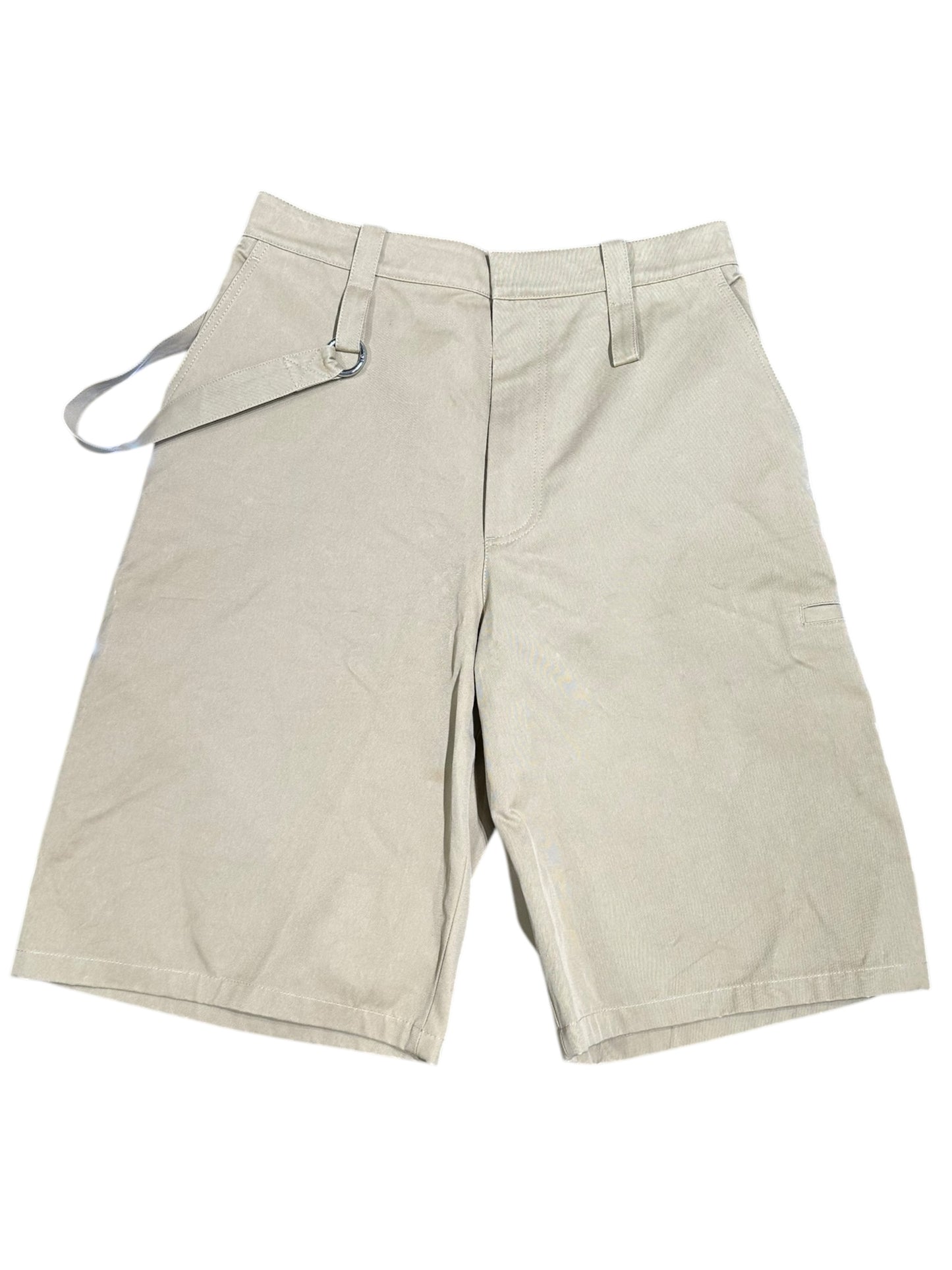 Bottega Veneta Woven Long Short Sesame Size 48