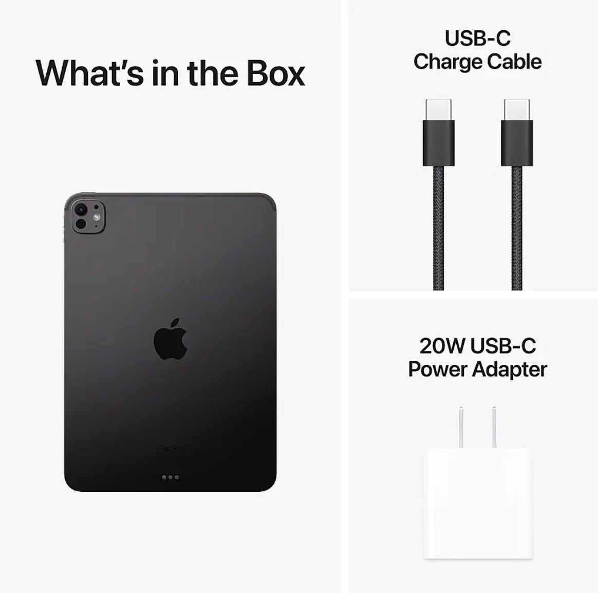 Apple - 11-inch iPad Pro M4 chip Built for Apple Intelligence Wi-Fi 512GB with OLED - Space Black