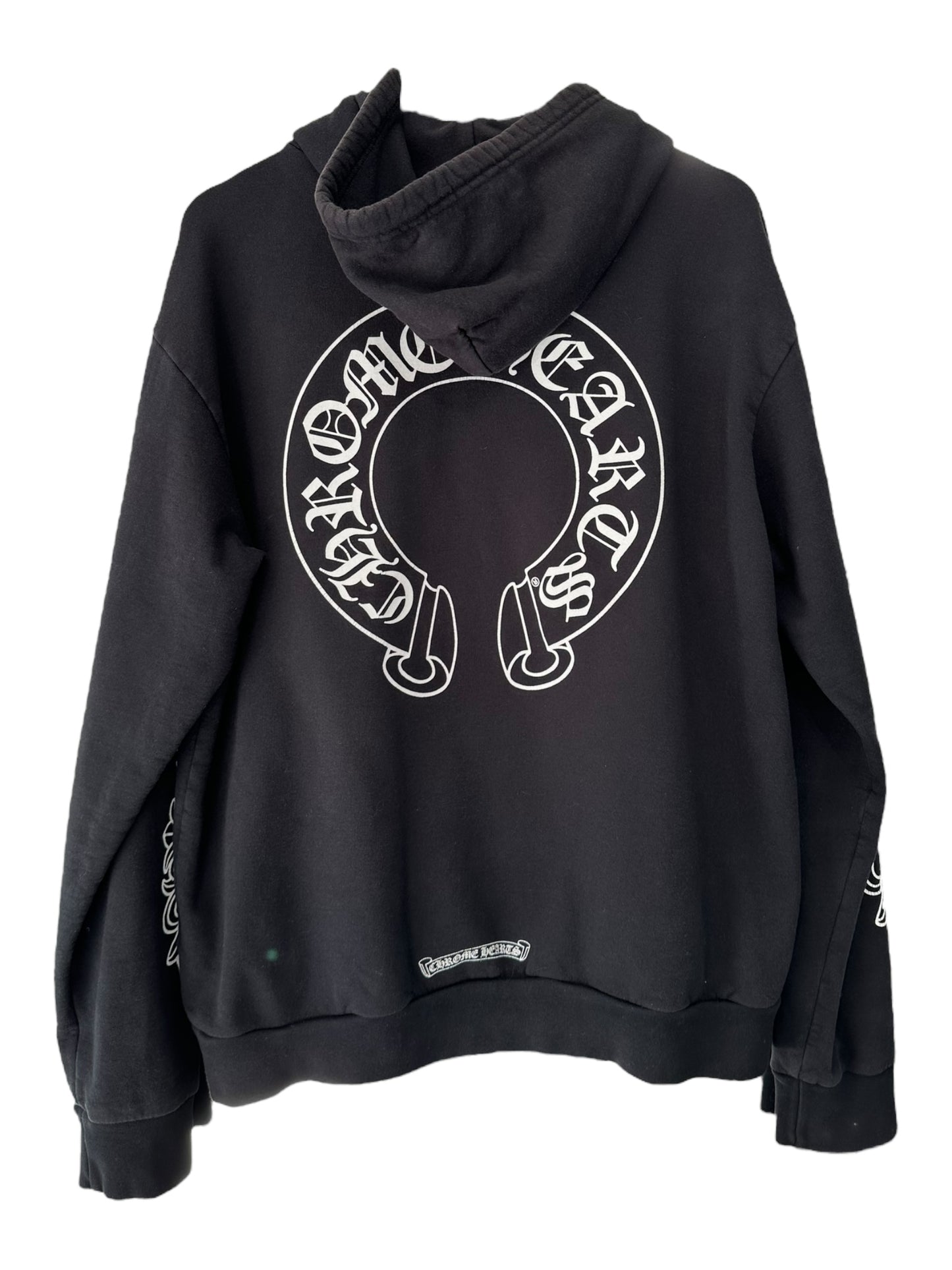 Chrome Hearts Horseshoe Zip-Up Hoodie Size M
