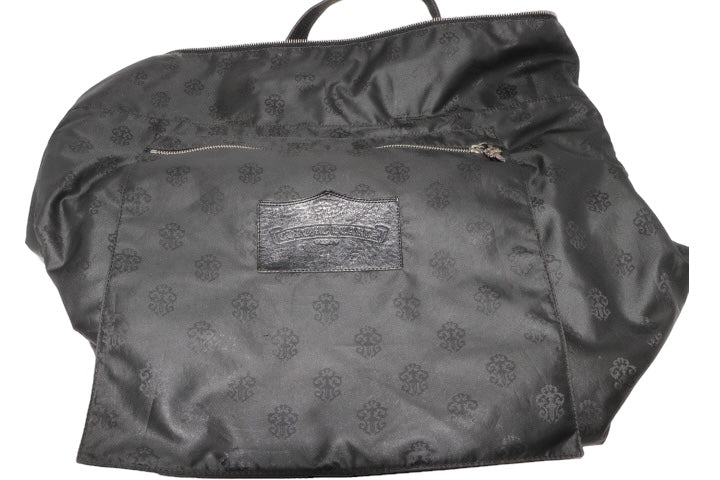 Chrome Hearts Cemetary Cross Canvas/Leather Bag