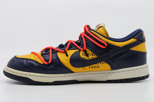 Nike Dunk Low x Off-White University Gold Size 10