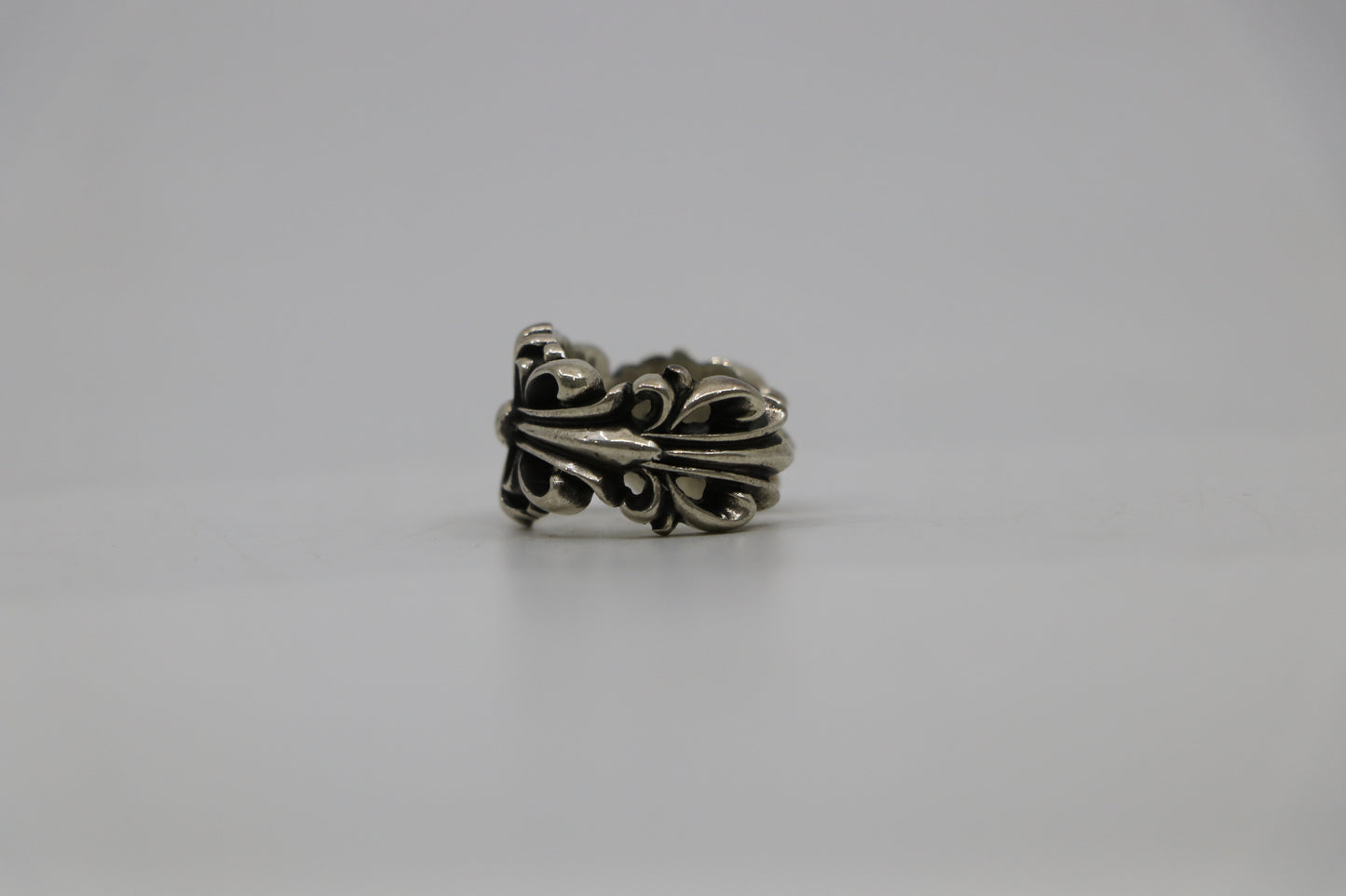 Chrome Hearts Double Floral Ring Size 5
