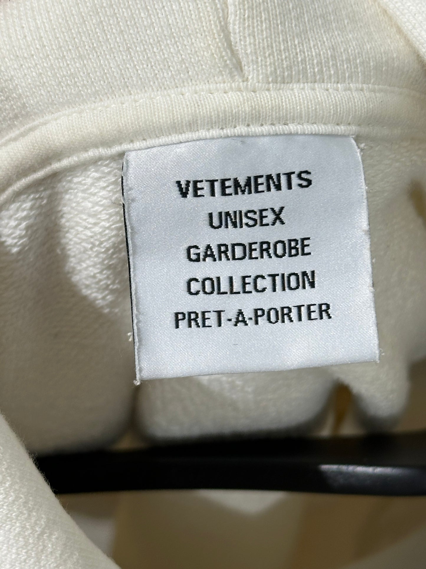 Vetements Sweet Logo Hoodie Size S