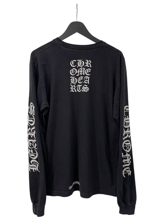Chrome Hearts Block Logo Longsleeve Size L