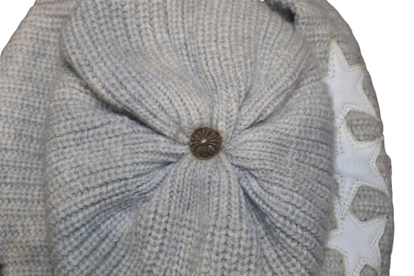 Chrome Hearts Sluge Cashmere Star Patch Beanie