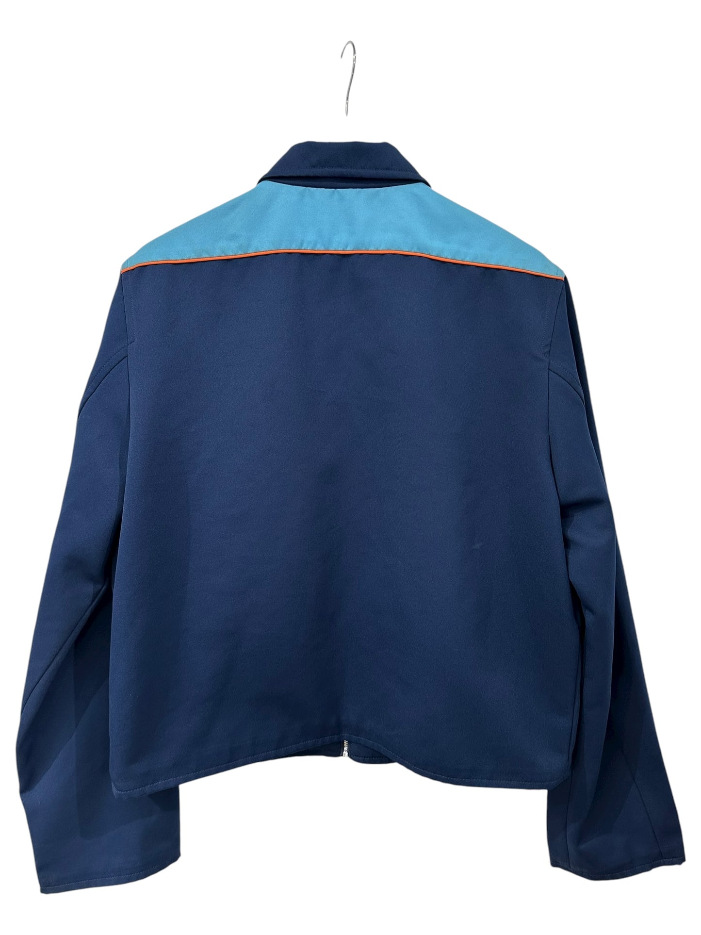 Prada Colorblock Denim Jacket Size 50