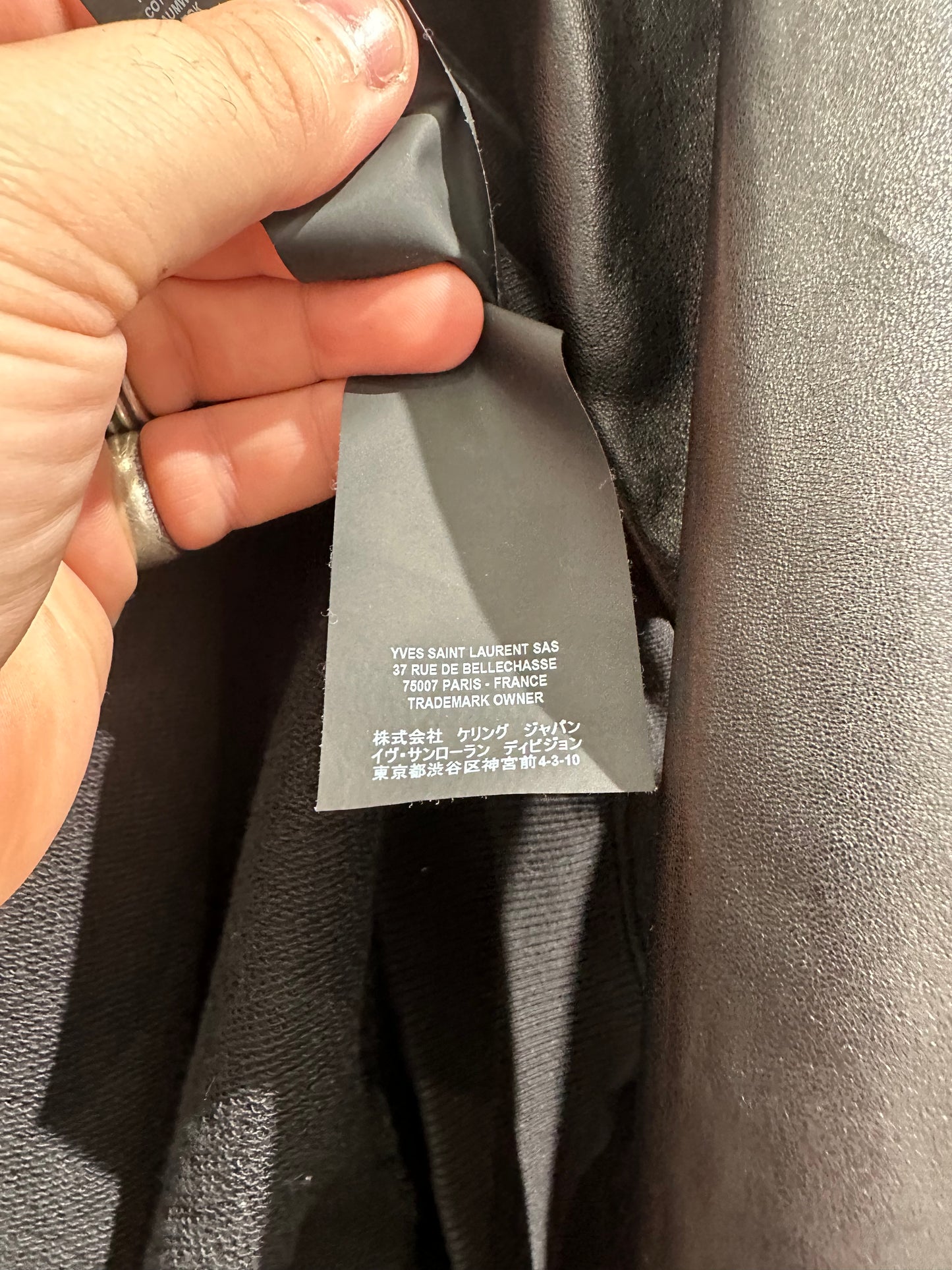 Saint Laurent Constellation Logo Hoodie Size L