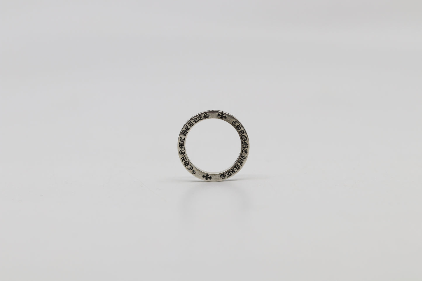 Chrome Hearts Las Vegas Fuck You 3mm Spacer Ring Size 9