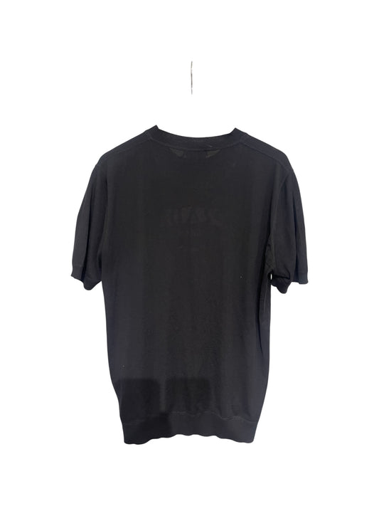 Prada AW22 Black Wool Crewneck Sz 54