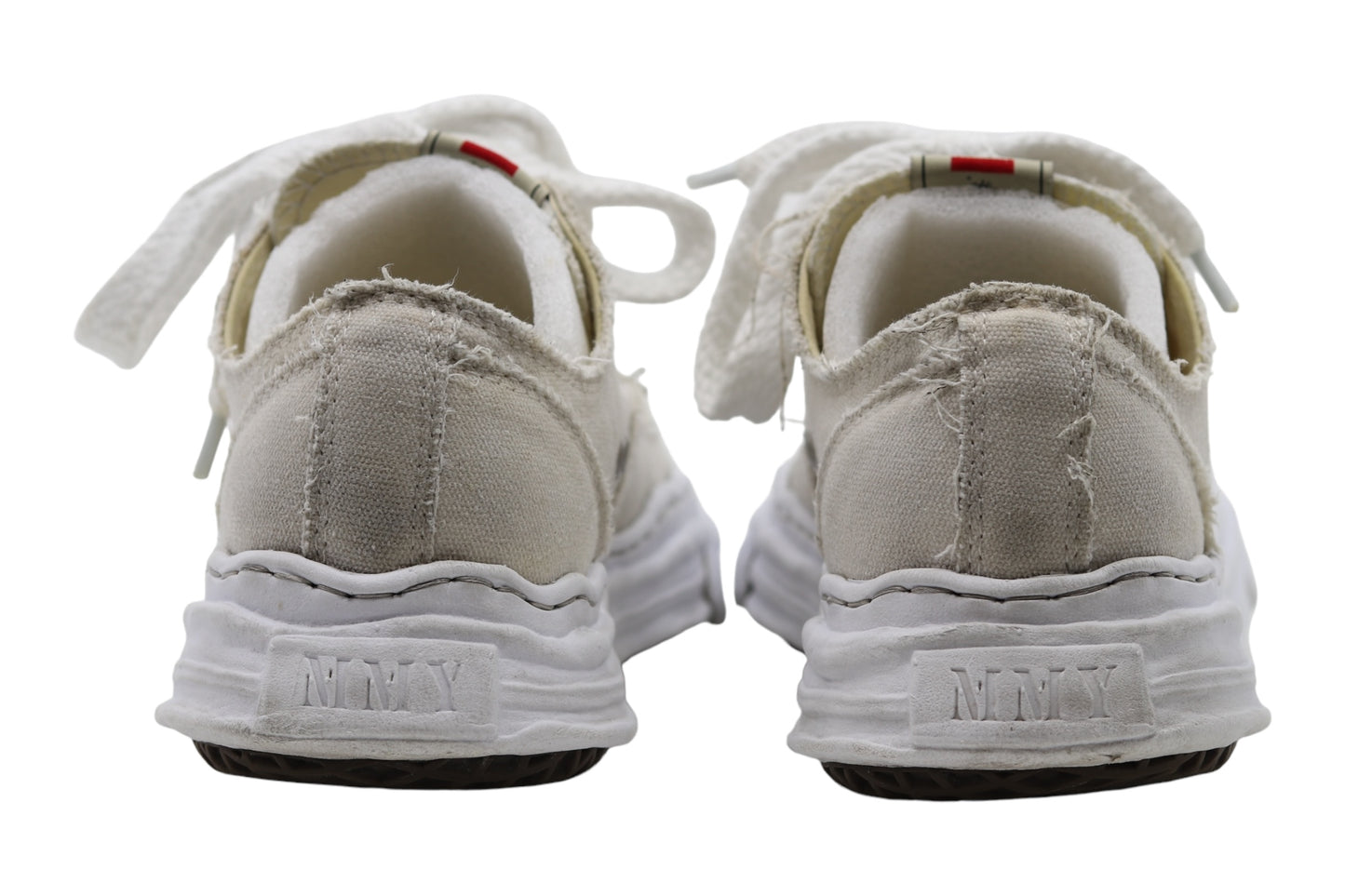 Maison Mihara Yasuhiro Hank OG Sole Canvas Sneaker White Size 44
