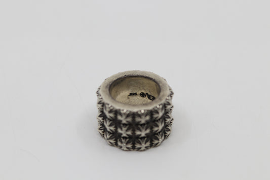 Chrome Hearts Triple Pete Punk Ring Size 8