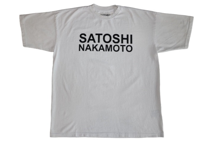 Satoshi Nakamoto Satoshi Logo Tee
