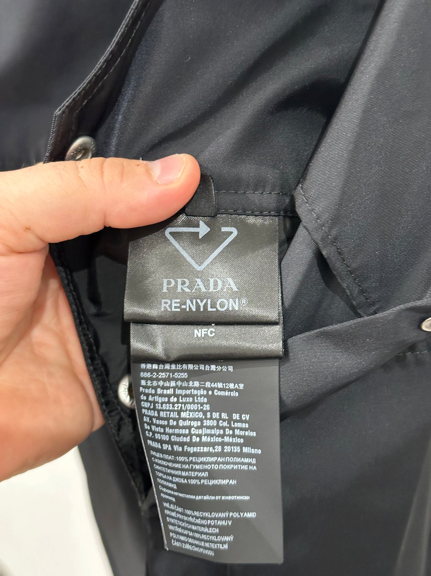 Prada Re-Nylon Overalls Size 52