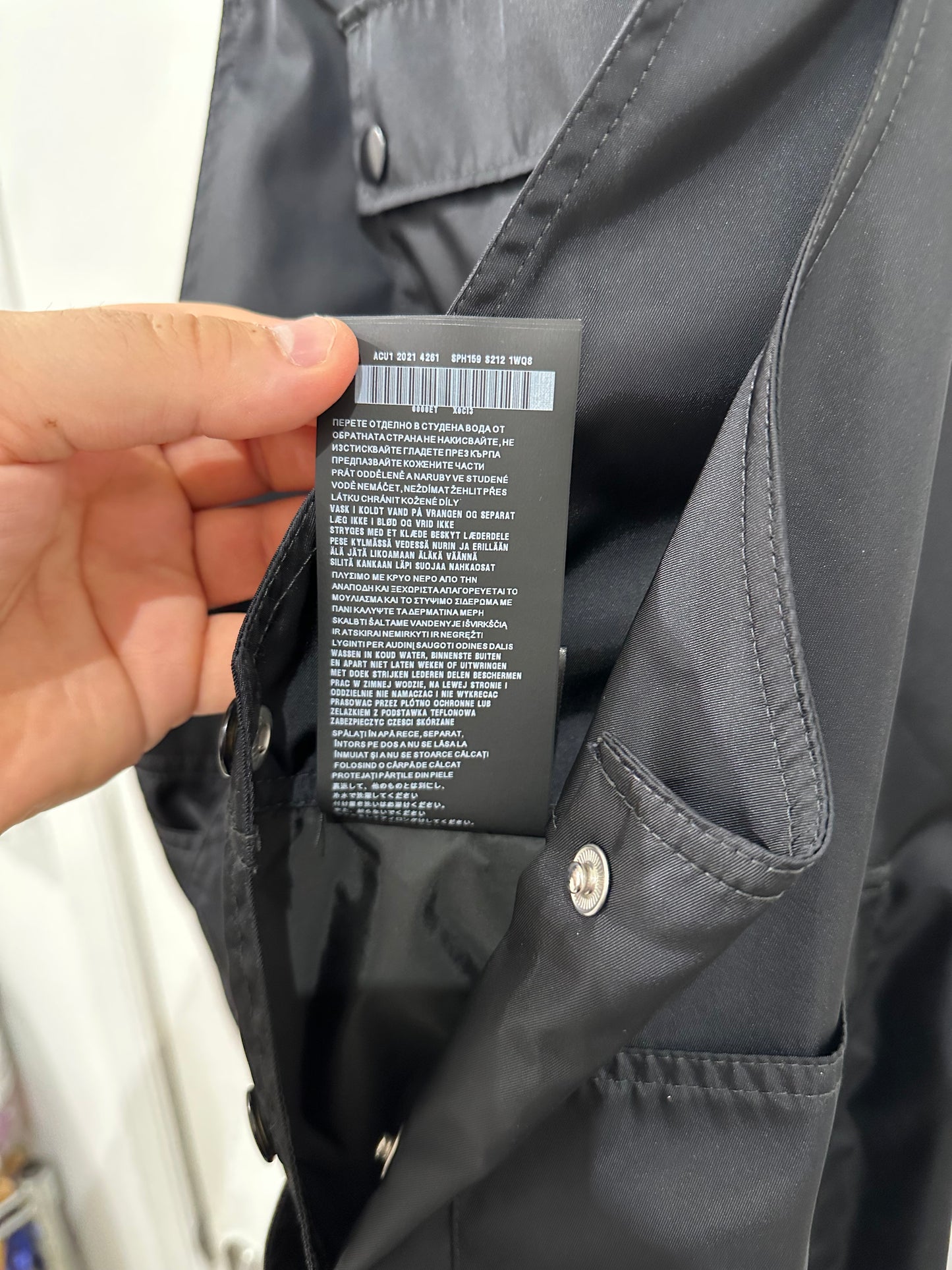 Prada Re-Nylon Overalls Size 52