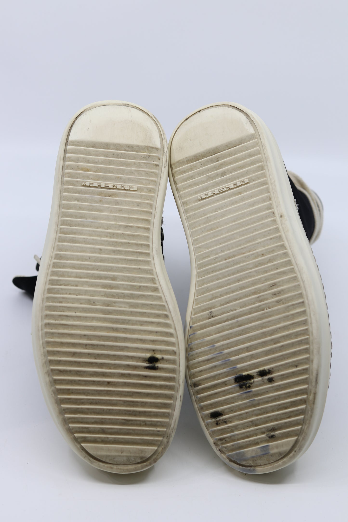 Rick Owens DRKSHDW Embroidered Ramones Size 35
