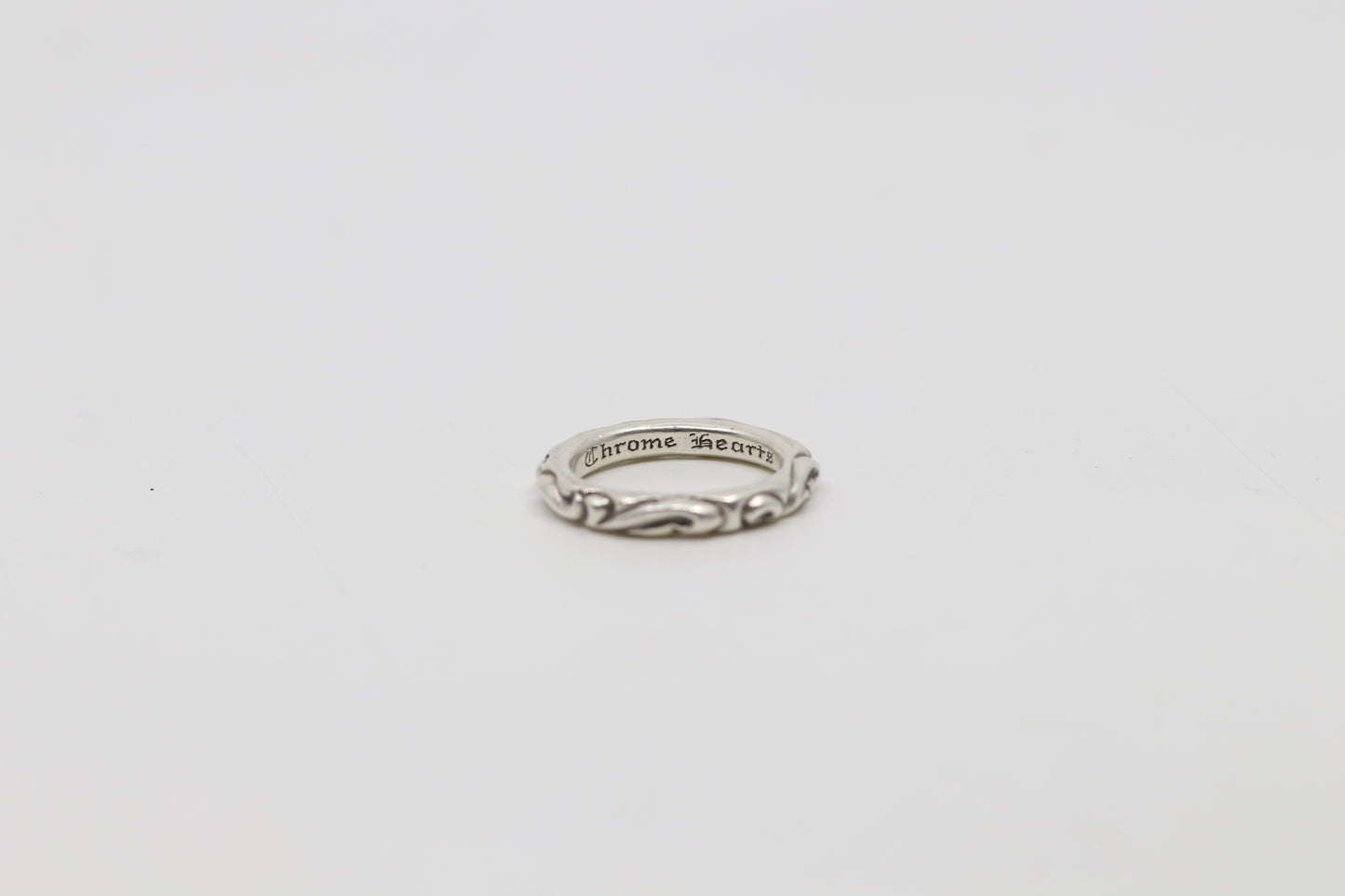 Chrome Hearts Scroll Ring Size 12