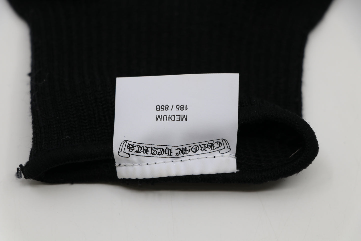 Chrome Hearts Gloves Black Size Medium