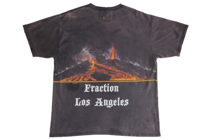 Fraction Los Angeles 1/1 Vintage 1989 Oneita San Segal Hawaii Volcano Wrap Around Tee Size XL