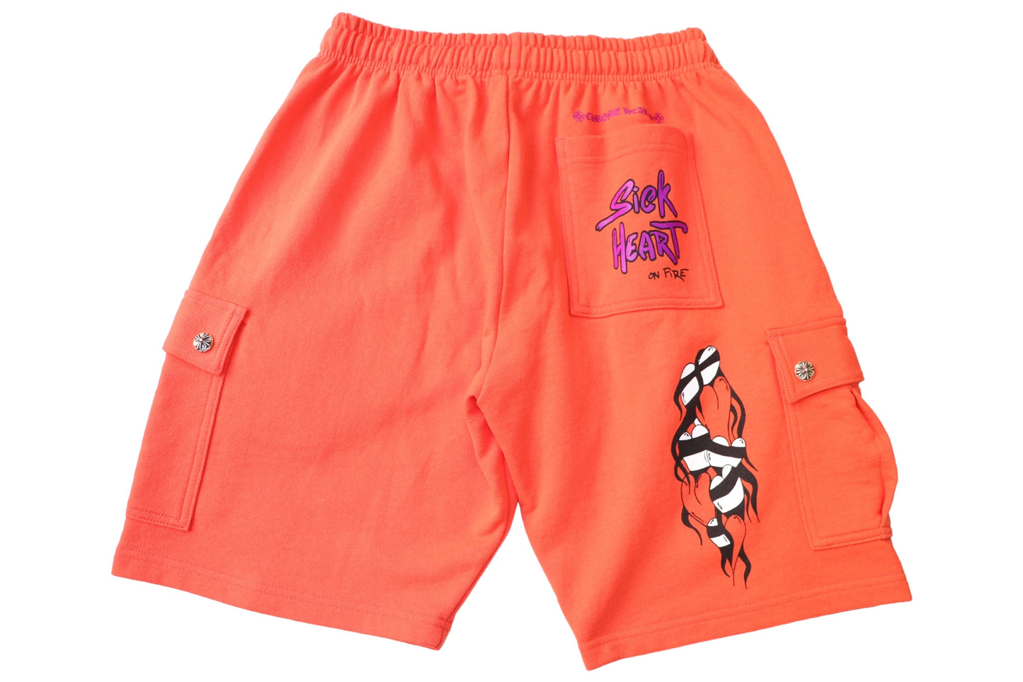 Chrome Hearts x Matty Boy Sadistic Lipstick Shorts Red
