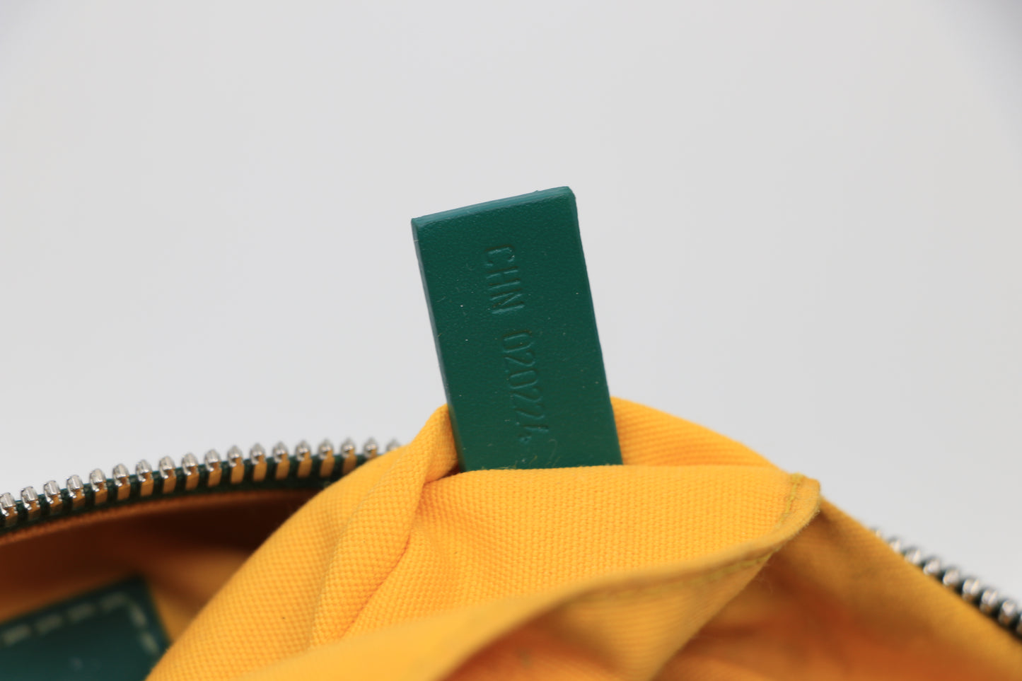 Goyard Toiletry Bag Green