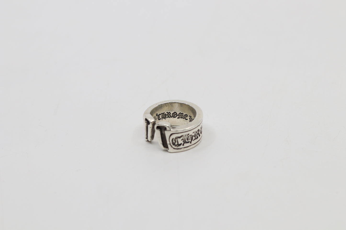Chrome Hearts Scroll Ring Size 7