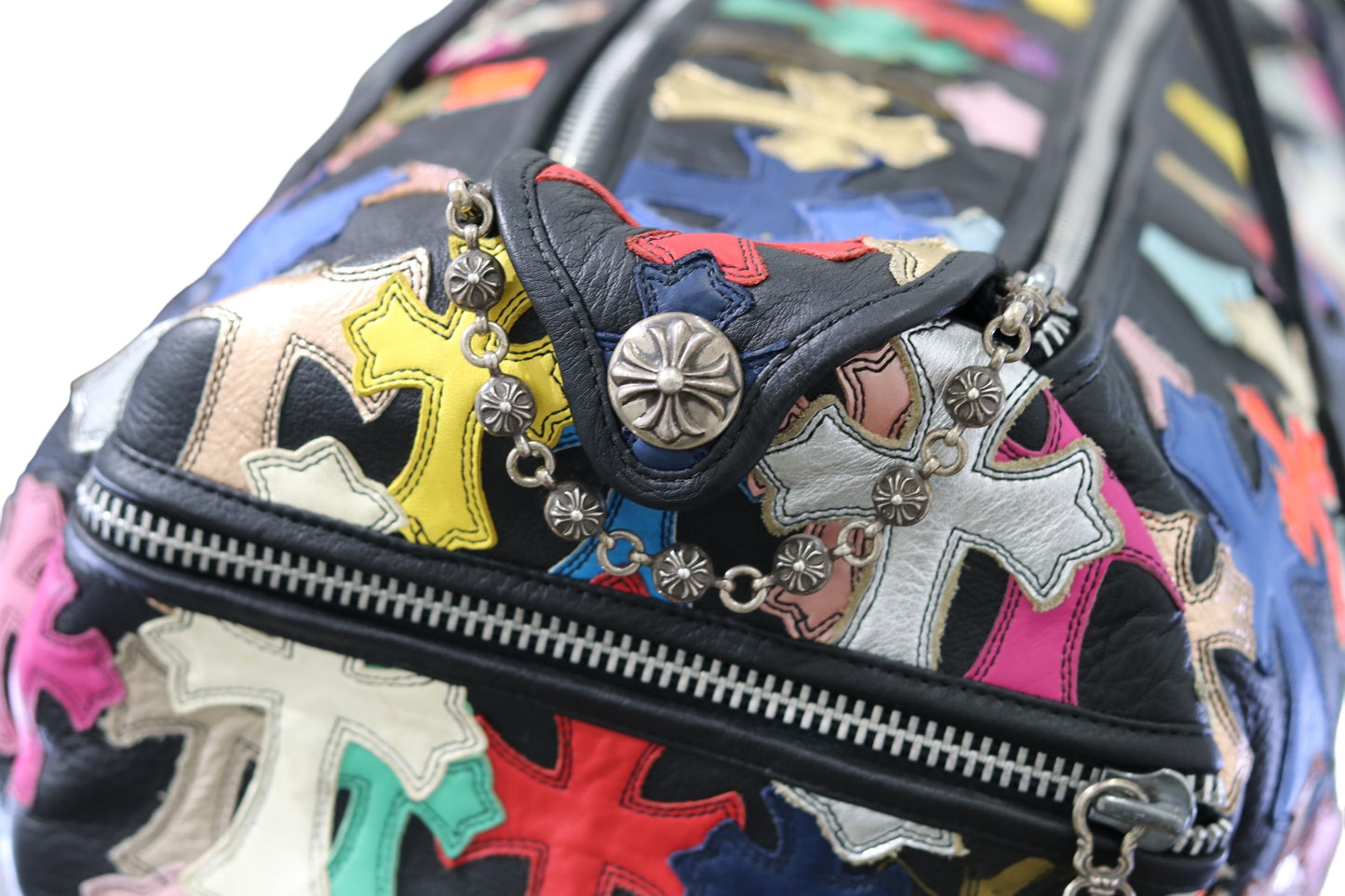 Chrome Hearts Multicolor Cross Cemetary Bag Size XL
