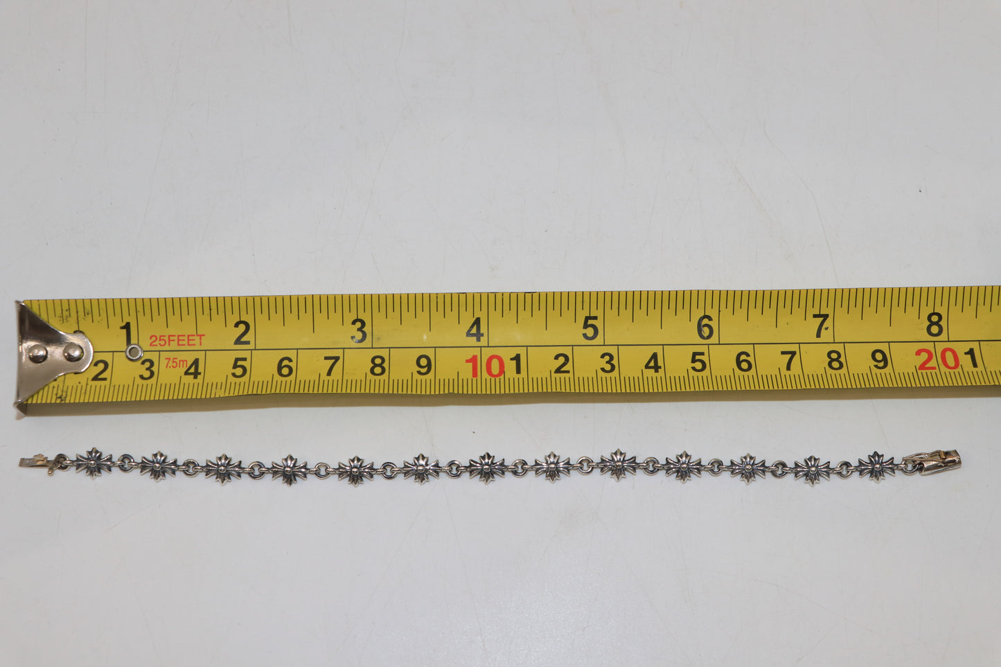 Chrome Hearts Tiny E Bracelet 13 Link