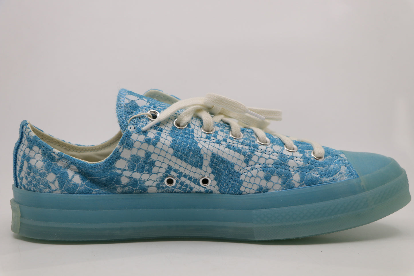Converse Golf Wang x Chuck 70 Low Blue Python Size 12