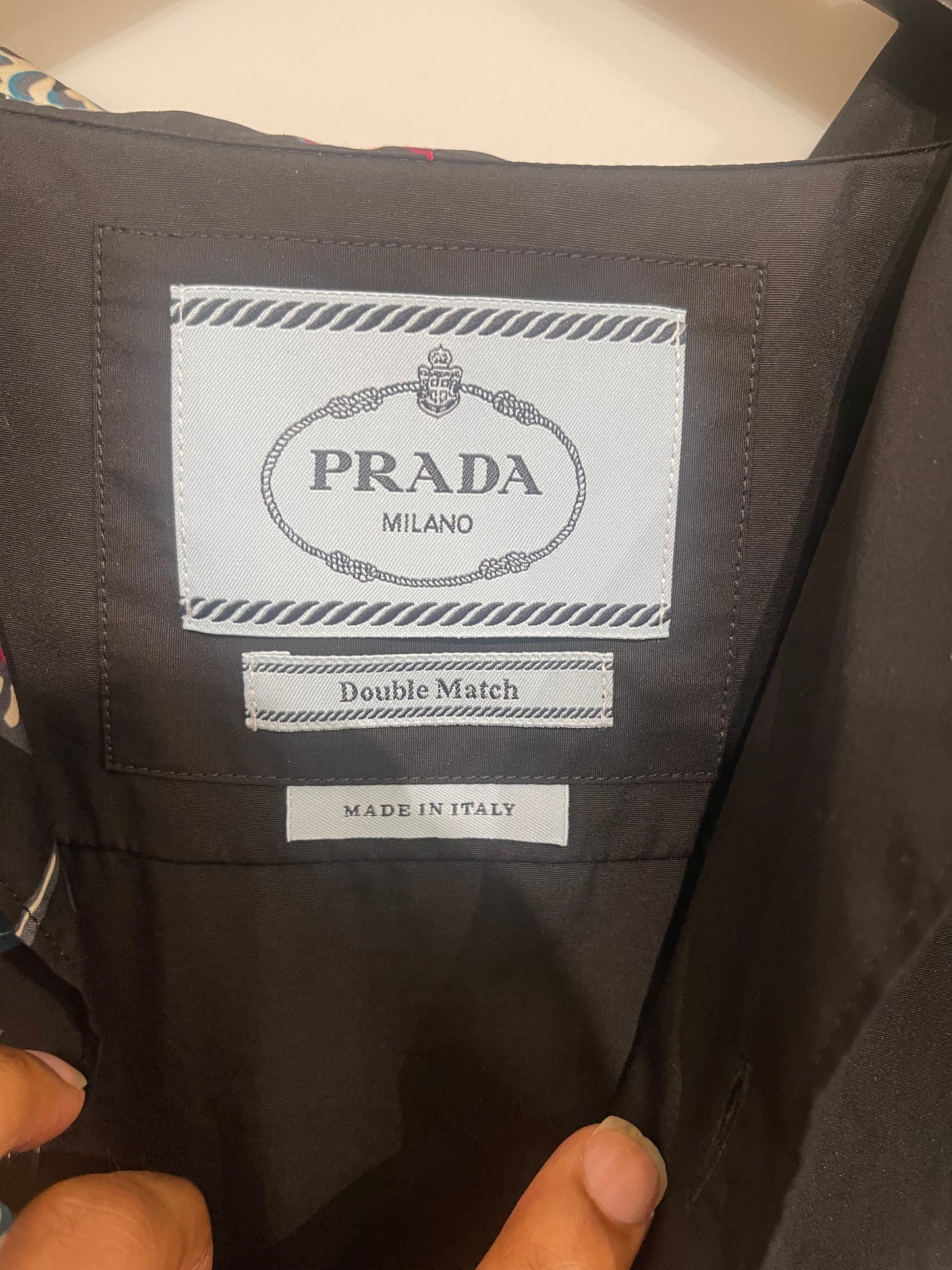 Prada Re-Nylon Button-Up Sz L