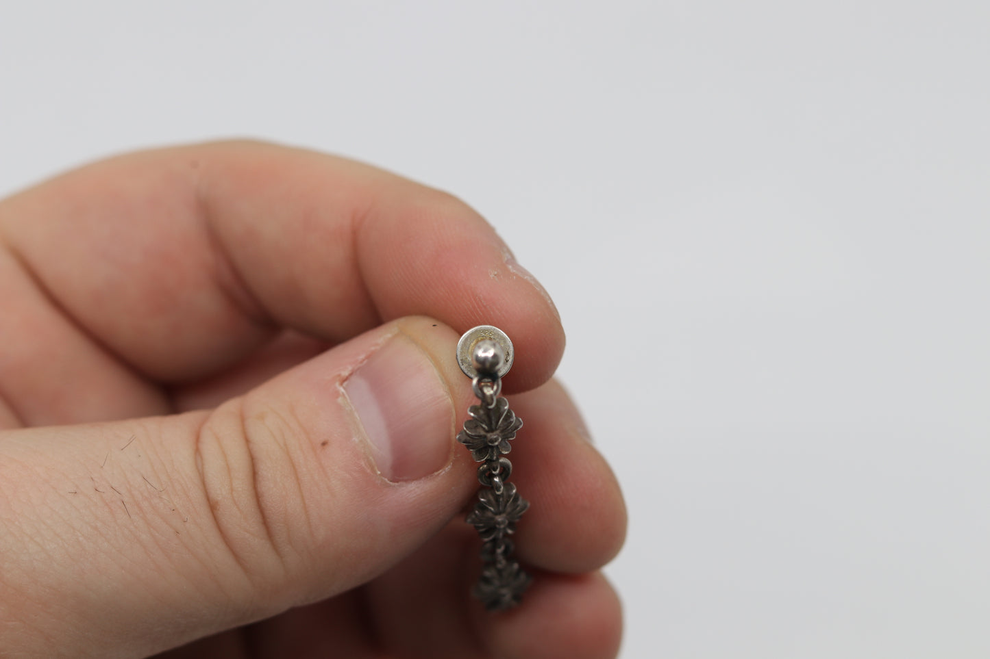 Chrome Hearts Tiny E Dangle Earring