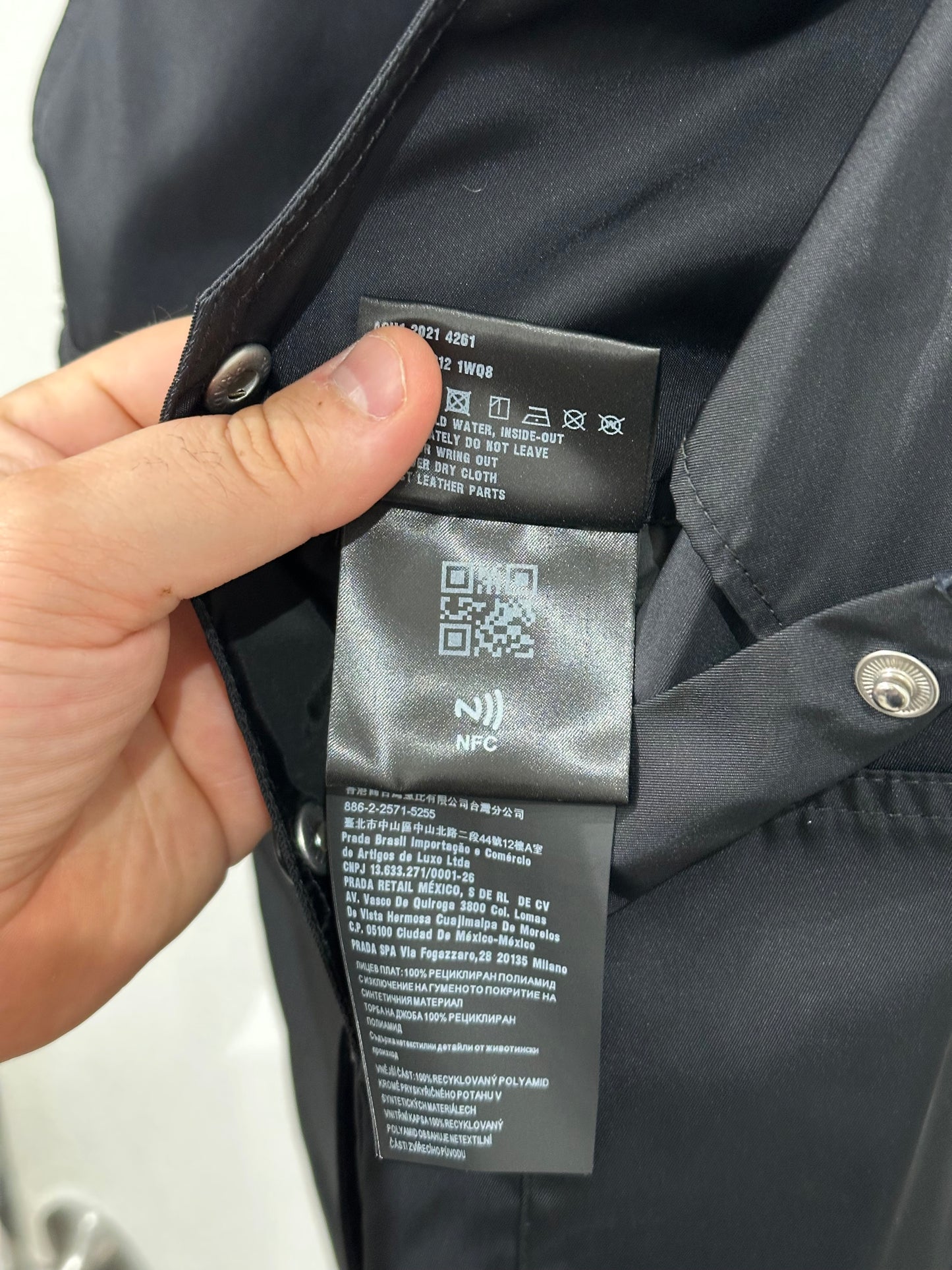 Prada Re-Nylon Overalls Size 52