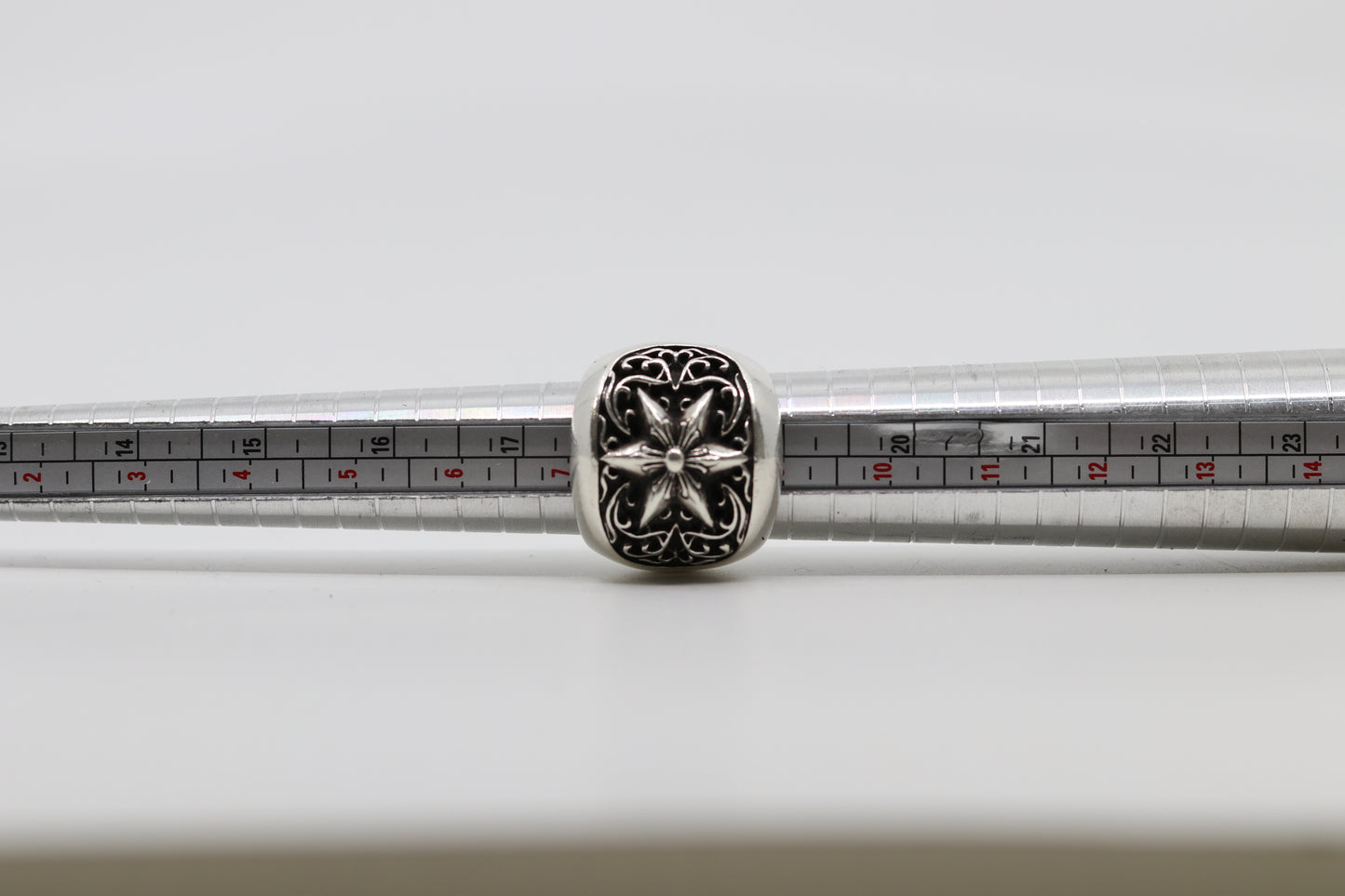 Chrome Hearts Oval Star Ring Size 8