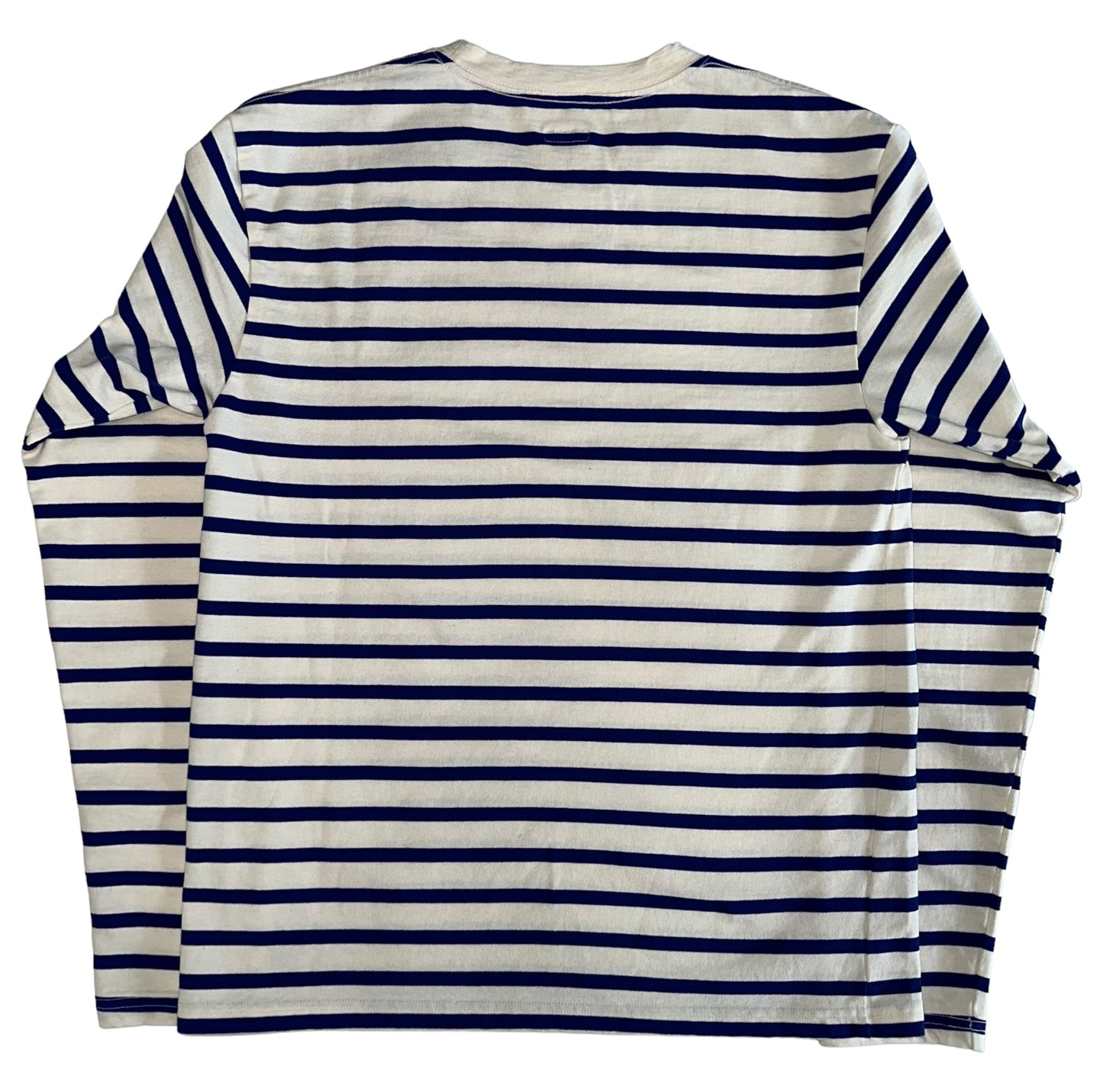 Kapital Elbow Patch Longsleeve Blue