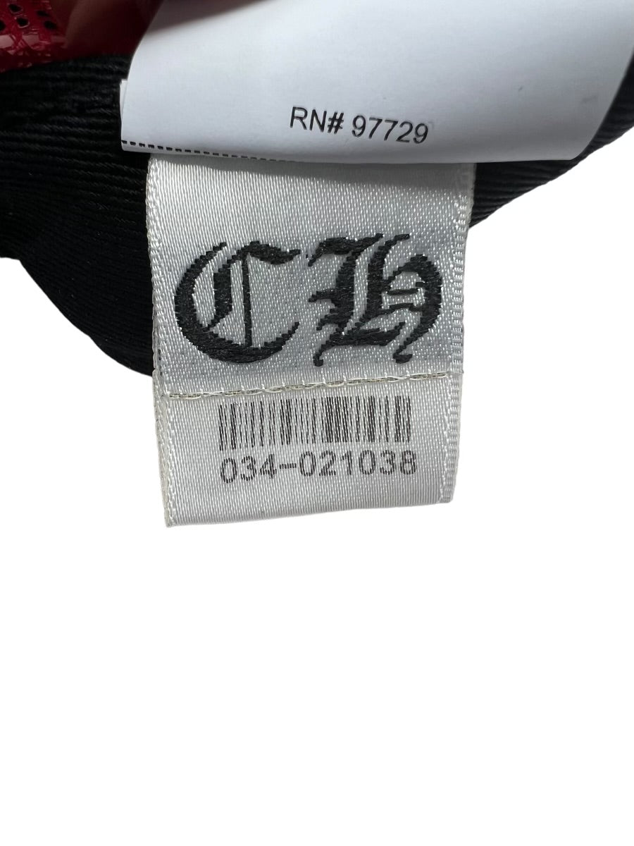 Chrome Hearts King Taco Trucker Hat White/Red/Camo