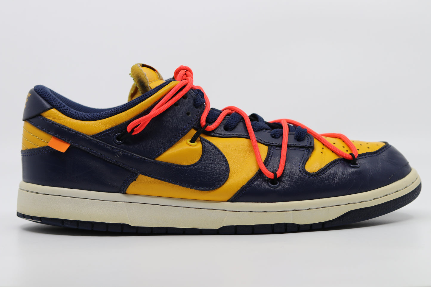 Nike Dunk Low x Off-White University Gold Size 10