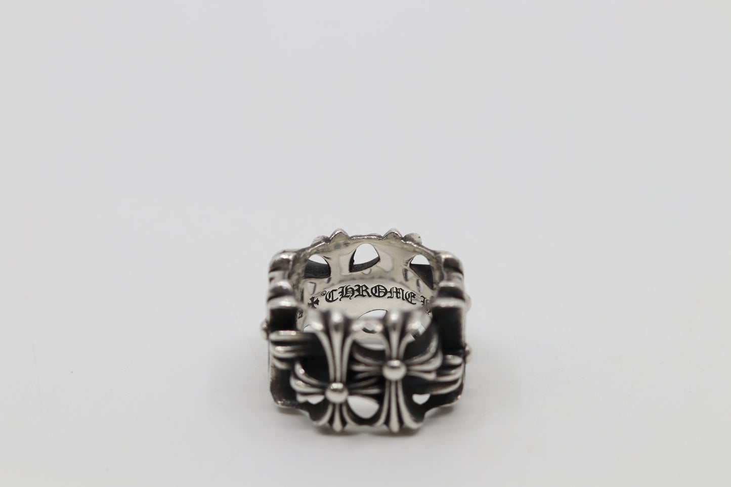 Chrome Hearts Square Cemetary Ring Size 11.5