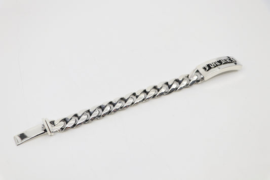 Chrome Hearts Fucker ID Bracelet 12 Link