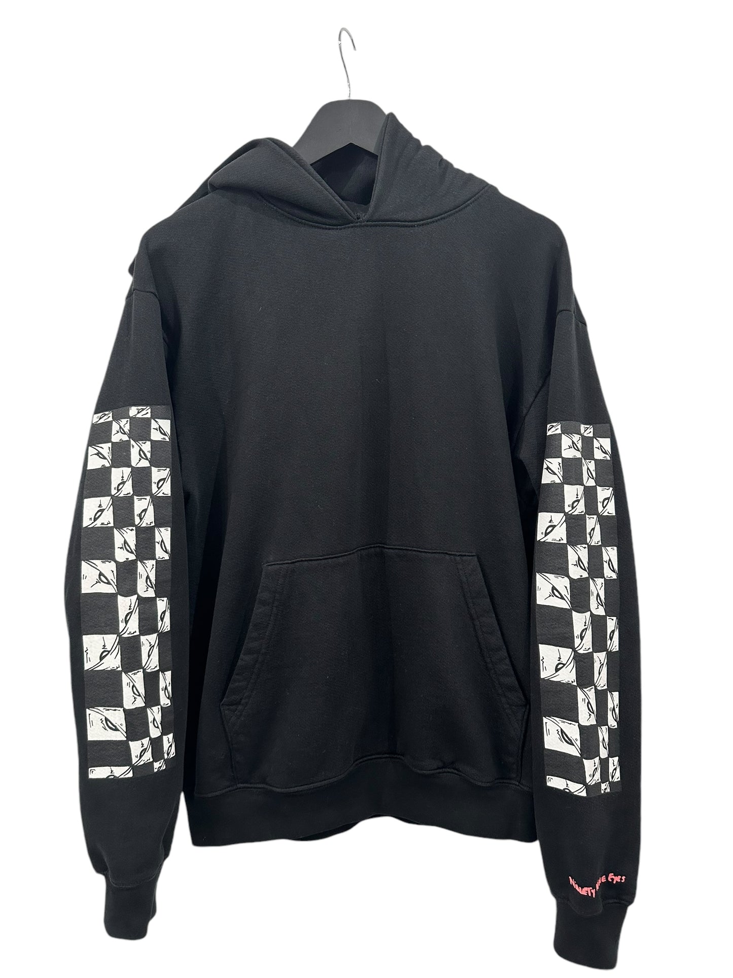 Chrome Hearts Matty Boy 99 Eyes Leather Patch Chomper Double Hoodie Size M