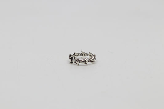 Chrome Hearts Cross Tail Ring Size 7.5