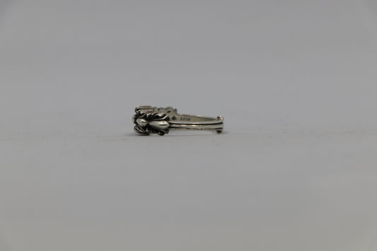 Chrome Hearts Baby Double Floral Ring Size 5 | AVNTGRDNY NYC