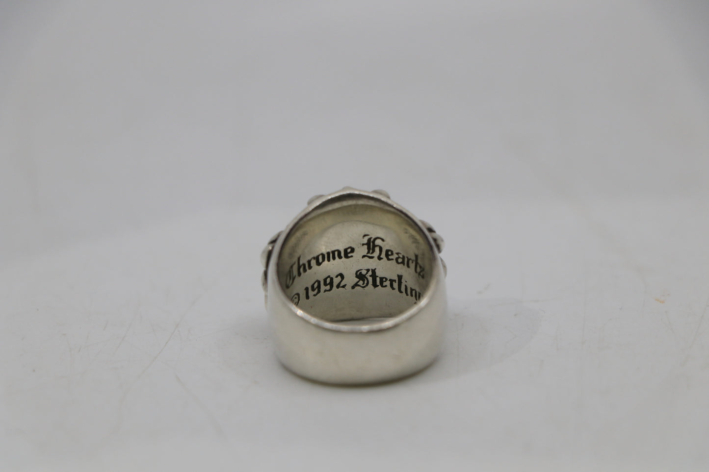 Chrome Hearts Keeper Ring Size 8